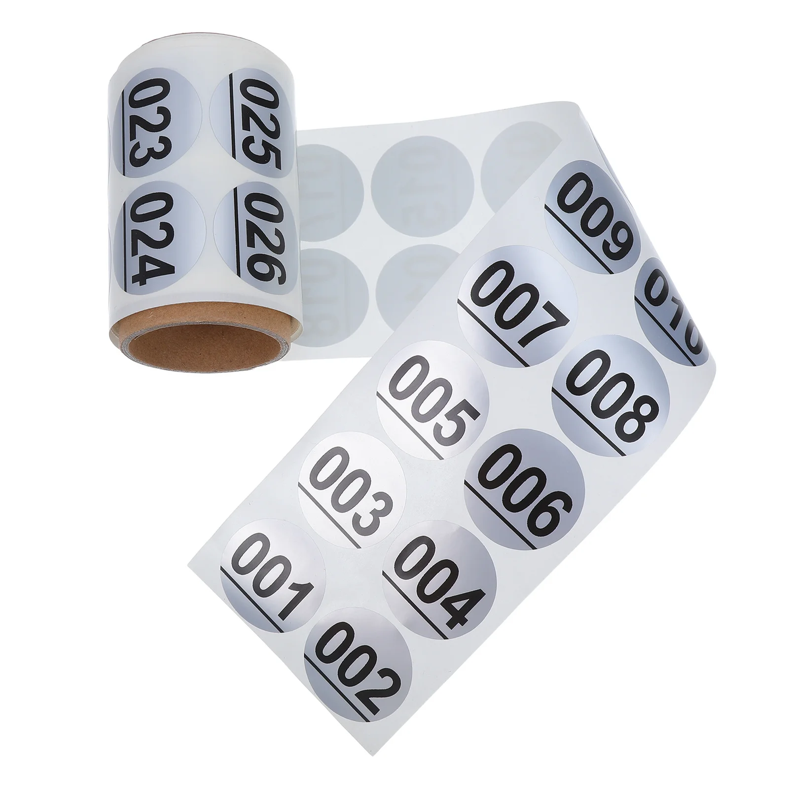 1 Roll Zelfklevende Nummer Etiketten 001 tot 200 Kleine Ronde Waterdichte Stickers voor Waterflessen Gym School Organisatie