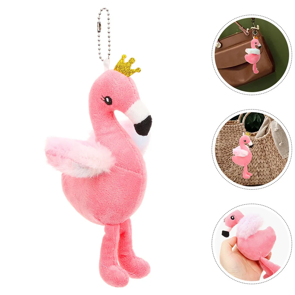 

Flamingo Soft Realistic Stuffed Animal for Girls Kids Cute Cuddly Companion for Playtime Sleep Decor Gift Bird Toy