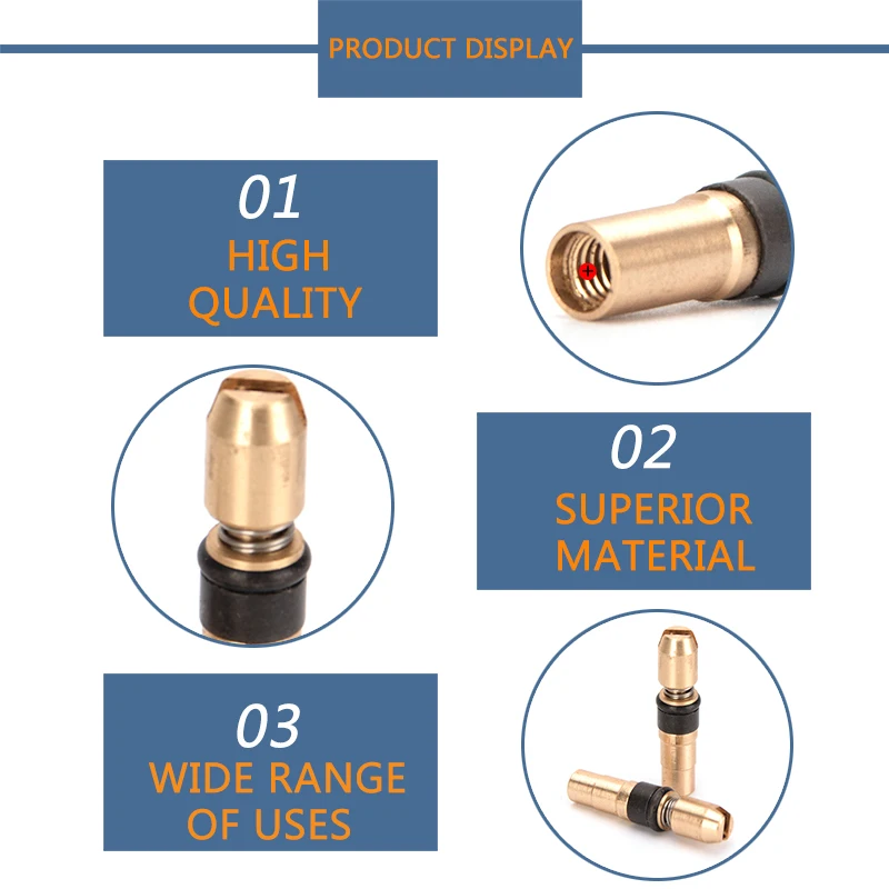 3 قطعة مكبس نحاسي طقم قطع غيار مضخة الضغط العالي 30Mpa 300bar 4500psi المرحلة الثالثة استبدال عدة قطع غيار مضخات الهواء وملحقاتها