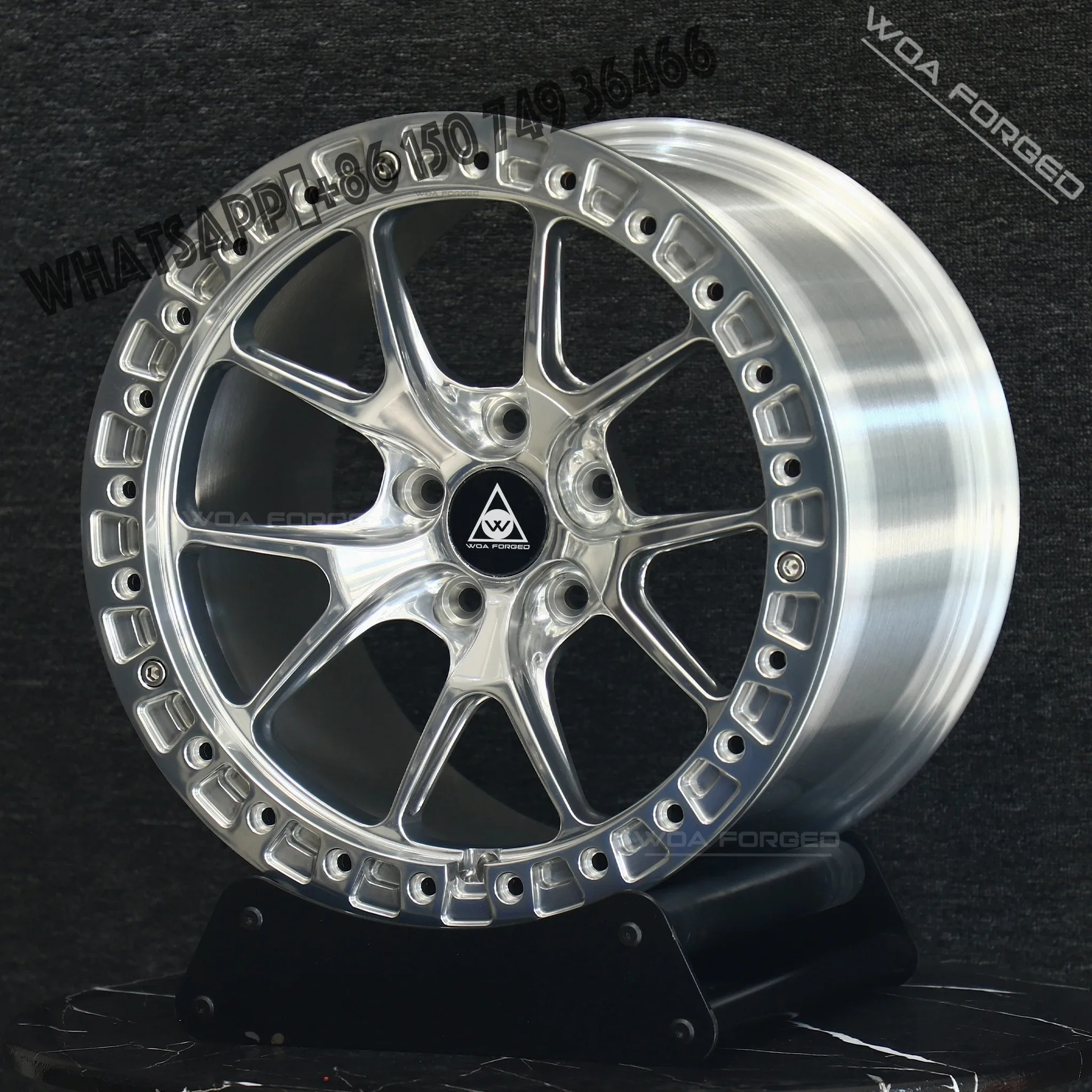 

Stylish Muscular Chrome Polishing Aluminum Forged Car Wheels beadlock 18-22 Inch 5X112 5x120 5x114.3 20mm 40mm 35mm 100mm 98mm