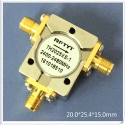 2.4G Coaxial Circulator SMA RF Ferrite Frequency 1.8-6.0GHz