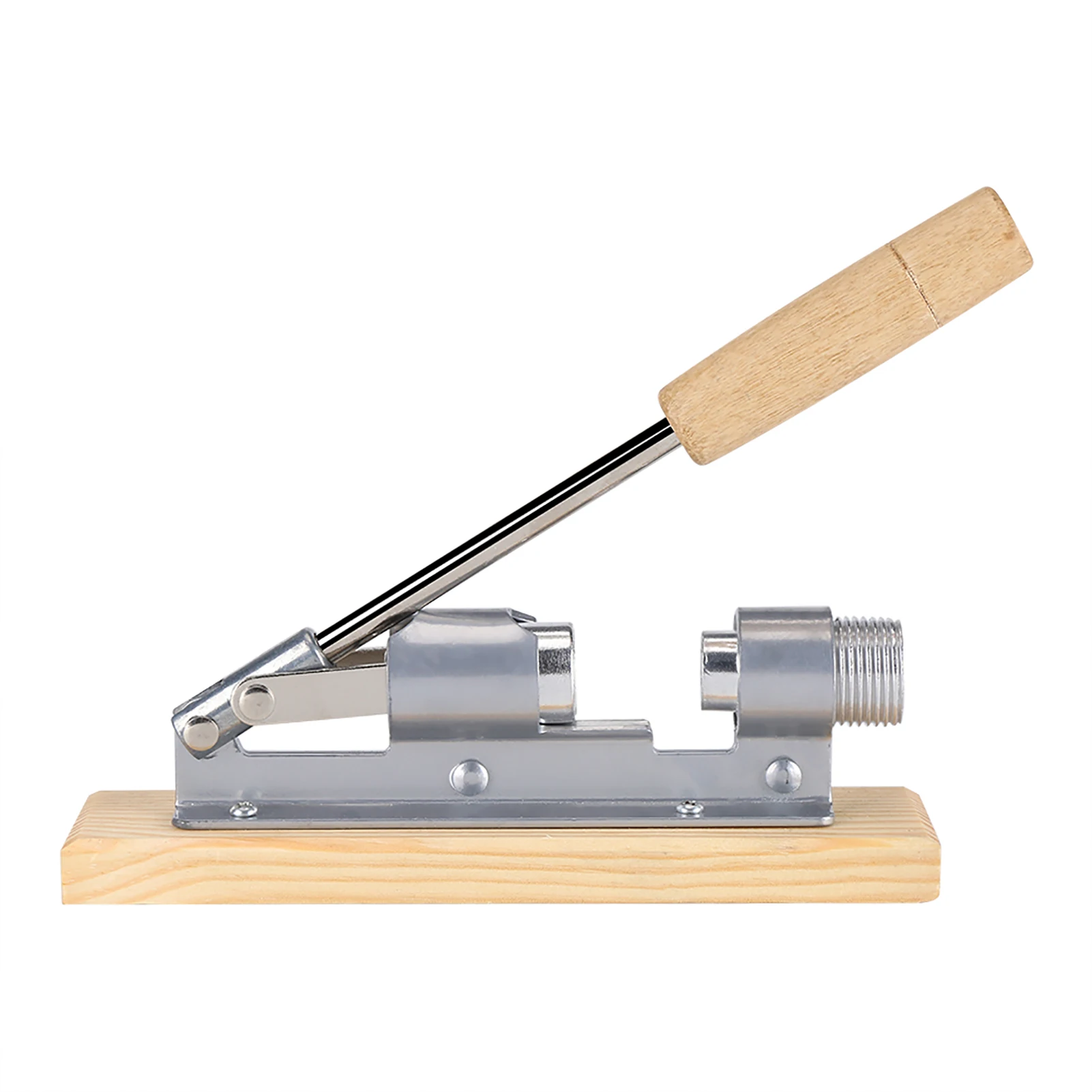 Mechanical Walnut Cracker Nut Opener Kitchen Tools Desktop Wood Base & Handle For Cracking Walnut Nuts Pecan Hazelnuts