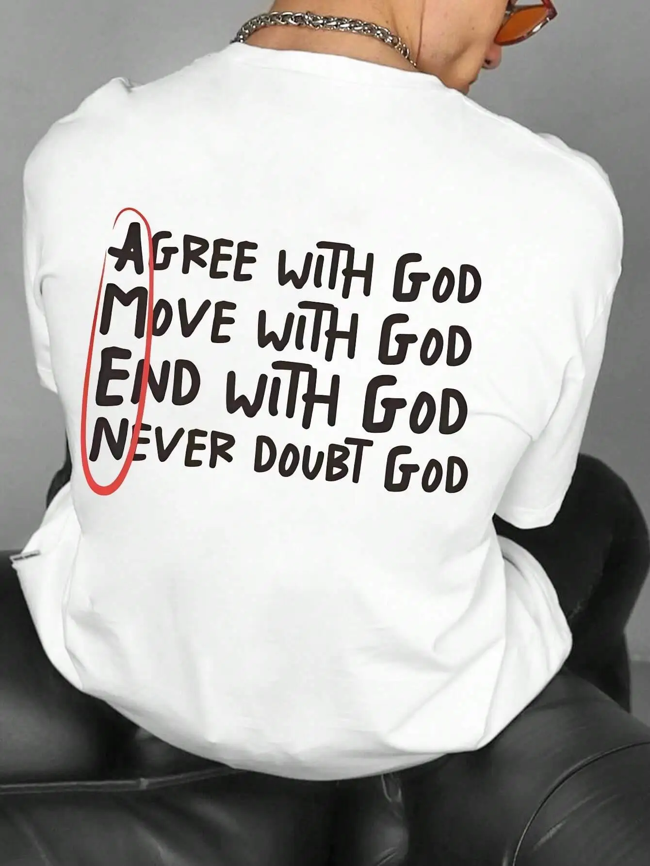 Camiseta holgada de algodón para niño, camisa de manga corta para vacaciones al aire libre