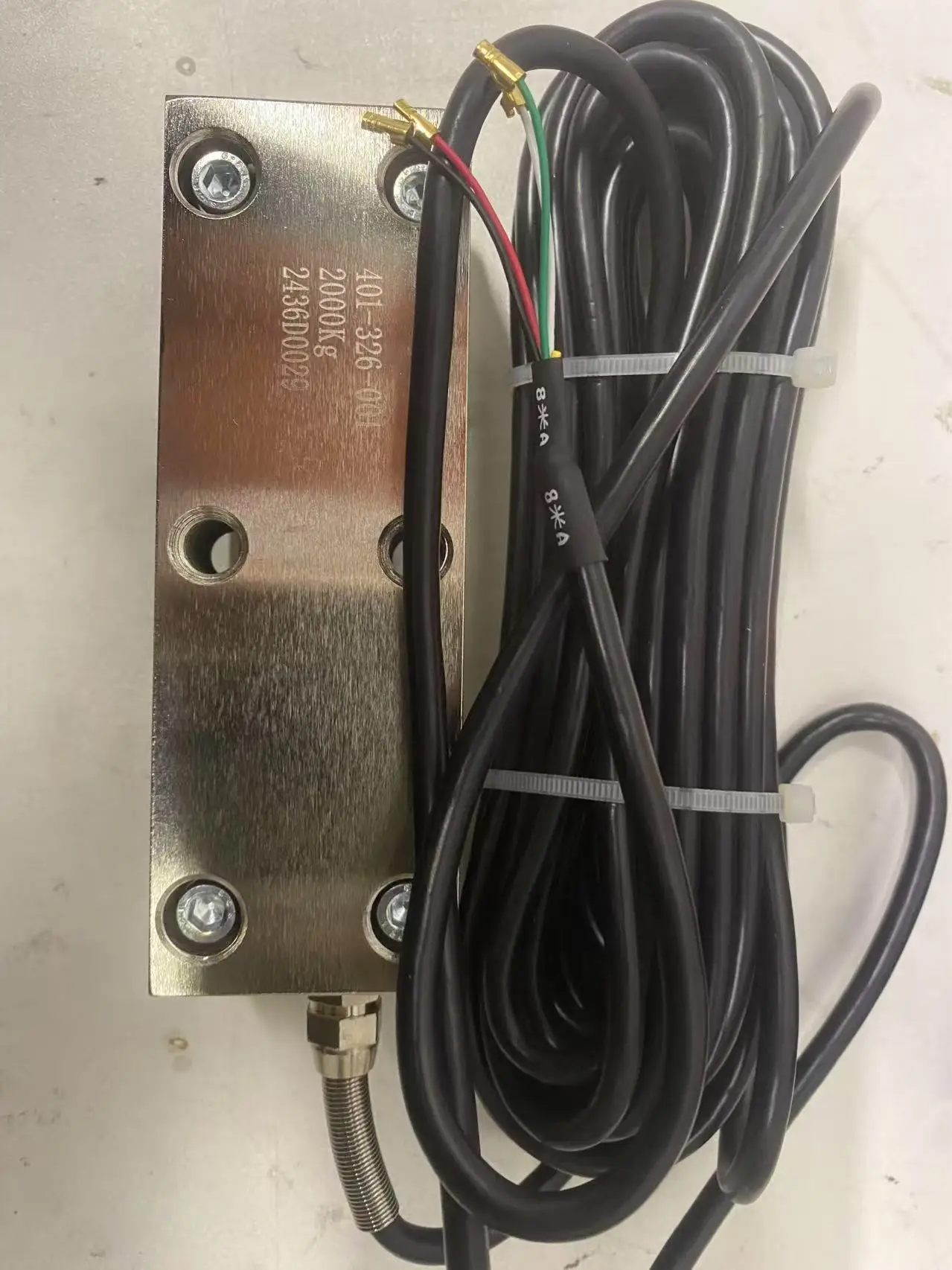 SUMMIT RH-EC 3000kg 5T suitable for 8-21mm rope force load cells transducer for measuring the tension force clamp on crane hoist