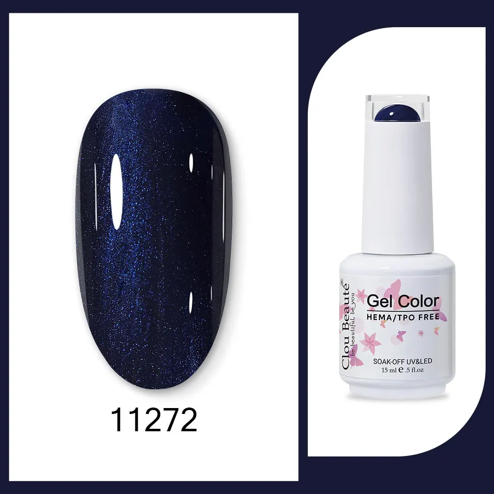 Clou Beaute 15 ml Rood Zwart Wit Groen Neon Gel Nagellak Base Top Coat Velvet Top 400 Kleuren Semi permanente Gel Nagellak