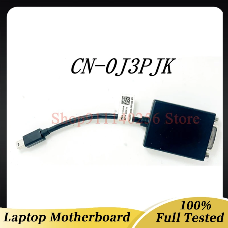 CN-0J3PJK 0J3PJK J3PJK Free Shipping High Quality For Mini DisplayPort to DVI Adapter Cable Thunderbolt To DVI 100% Working Well