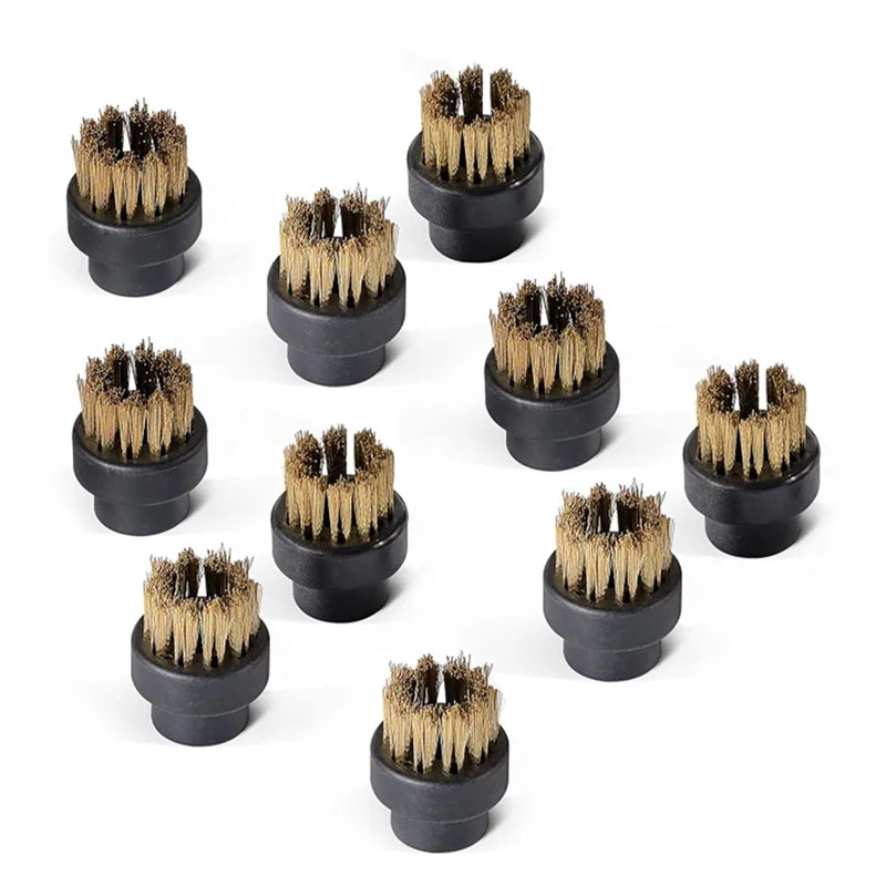 A76G-For Dupray Steam Cleaner Accessories- Small Brass Brushes(10