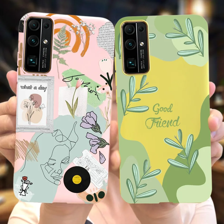 For Honor 30 Pro Case Honor 30 Pro Plus 5G Cover Cute Cartoon Painted Phone Cover For Honor 30 Pro+ EBG-AN10 BMH-AN10 Soft Funda