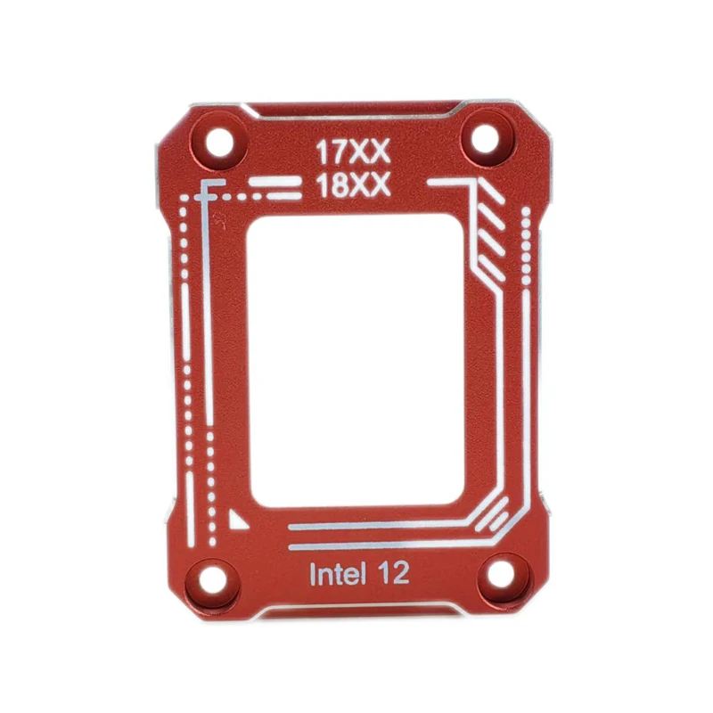 NEEDCOOL LGA1700 BCF 인텔 12 세대 CPU 벤딩 교정 고정 버클, LGA1700 버클 수정 대체 CNC 알루미늄