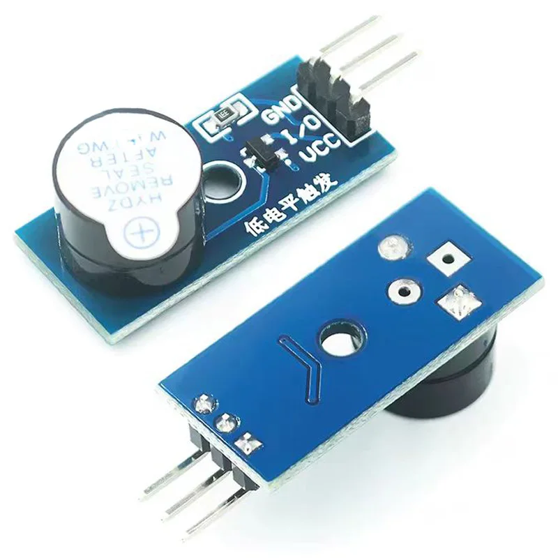 5PCS Passive/Active Buzzer Module Low Level Trigger Buzzer Control Panel