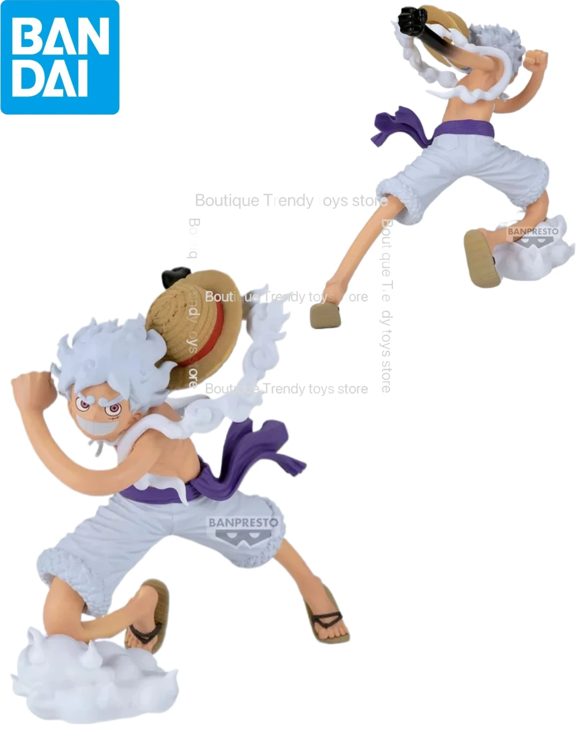 

Оригинальная коллекционная фигурка Bandai Banpresto Anime One Piece Grandista GEAR5 Ⅱ Monkey D Luffy из ПВХ, модель игрушки