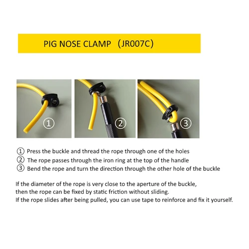 Imagen 2 del producto Cuerda de aleación antifrera (PVC + PU), sin límite, cuerda para saltar con rodamiento giratorio 360, cuerda de 6mm, cuerda para saltar sin enredos