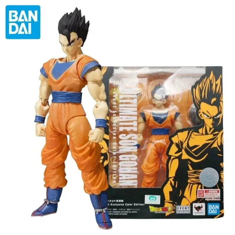 In Stock Original Bandai S.H.Figuarts SHF Dragon Ball Super Youth Ultra Ultimate Gohan Limited Anime Action Figures Toys Gifts