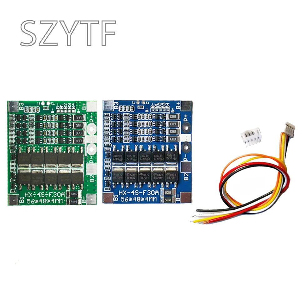 4 Series 14.8V Lithium Battery Protection Boards With Balanced 4 Series 12.8v Lithium Iron Phosphate Battery Protection Boards 3