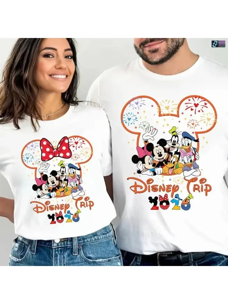 Mickey en vrienden Magic Castle-shirt voor de Disney Park Tour 2026 Familievakantie-reisshirt 2026 - afbeelding 2
