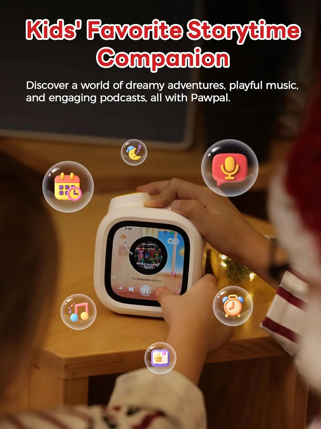 Mainan untuk Anak-Anak & Balita - Cerita, Musik, Podcast, Jadwal, Ok-to-Wake, Pembentukan Kebiasaan, Hewan Peliharaan Digital, Popularitas Baru dalam Satu Perangkat