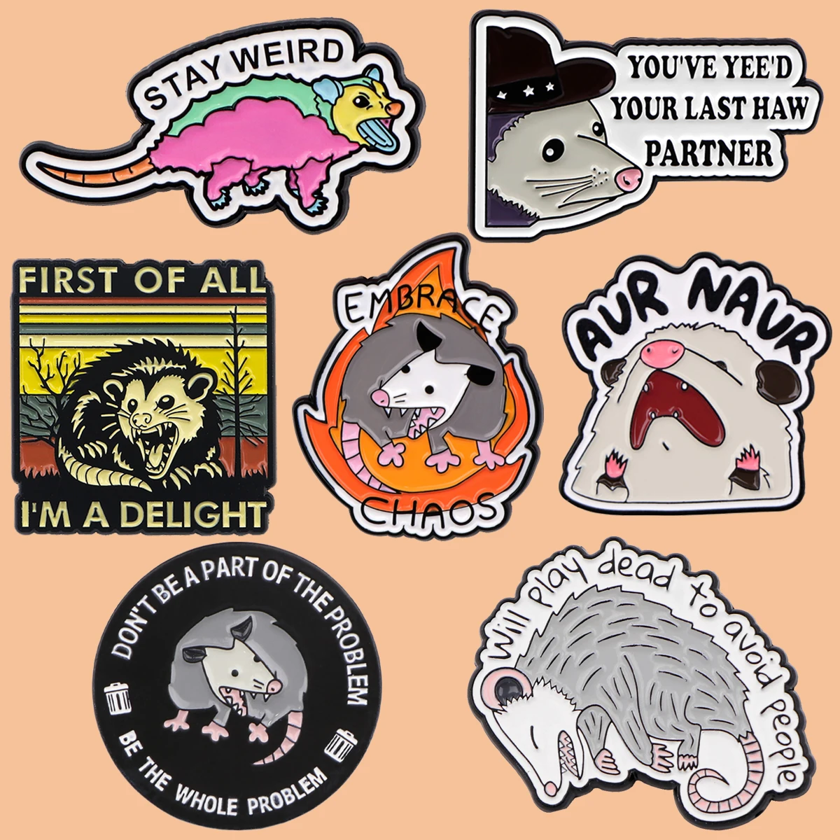 Broches esmaltados fofos, broches personalizados, emblemas de lapela, pasta, mochilas, acessórios de decoração, joias, presente para amigos