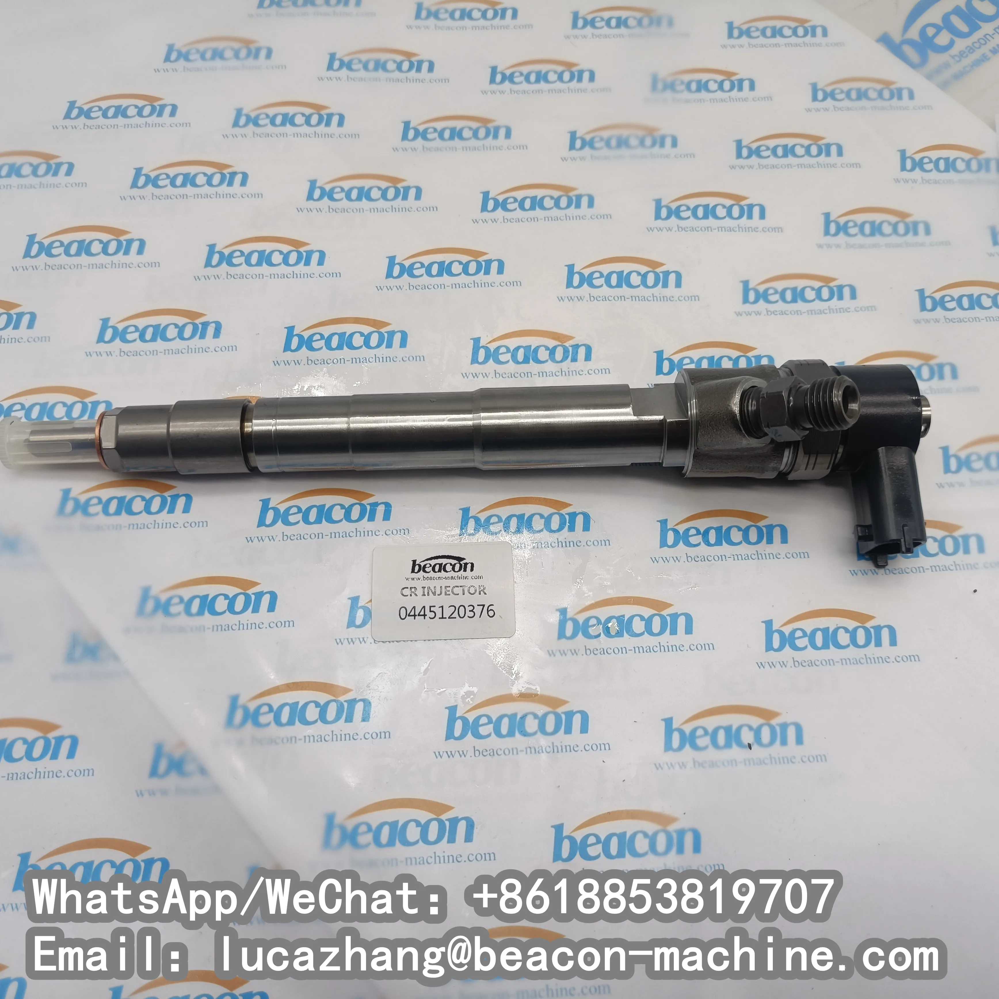 Beacon High Quality 0445110376 High pressure common rail injector is suitable for Foton Cummins ISF2.8 engine injector 5258744