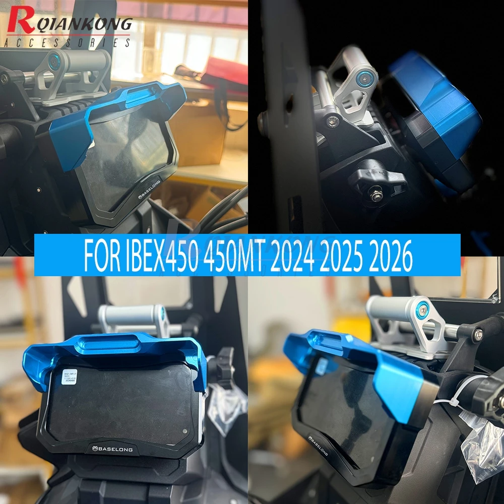 

Motorcycle Accessory Sun Visor Cover Instrument Meter Screen Sunshade Guard FOR CF MOTO IBEX450 450MT Ibex 450 MT 2024 2025 2026