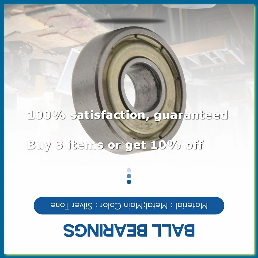 9Pack X(607Z 7 x 19 x 6mm Double Shielded Deep Groove 5 Pcs)