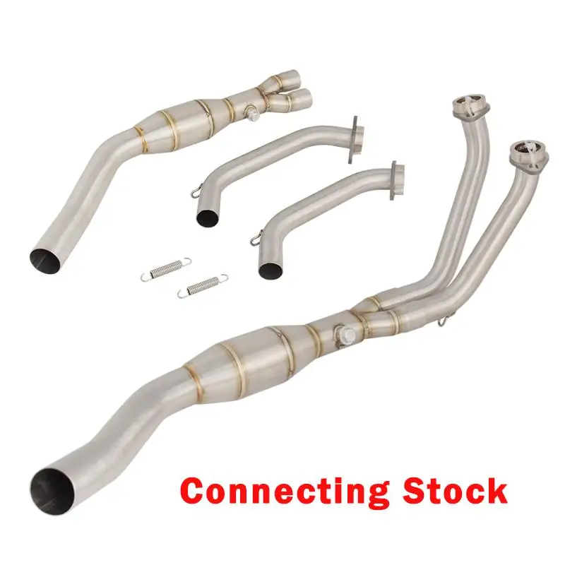 

For SYM MAXSYM TL508 2022-2023 Motorcycle Exhaust Muffler Header Pipe Stock Caliber Stainless Steel Connect Link Front Tube