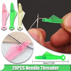 Sewing Machine Needle Threader Hook Mini Fish-shaped DIY Sewing Needle Device Elderly Quick Automatic Changer Sewing Accessorie