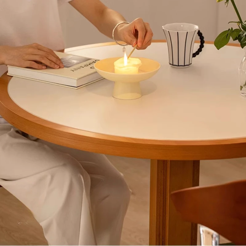 المطبخ طاولة طعام حديثة مستديرة مقاوم للماء البقالة تخدم تصميم غرفة المعيشة الحديثة مركز الطعام ميسا Cocina أثاث المنزل