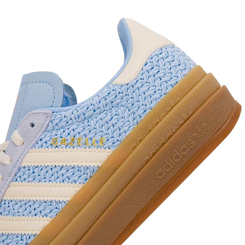 Adidas (Adidas) Trefoil Women's Sneakers, Fashionable and Trendy Thick-Soled Sneakers, Comfortable, Wear-Resistant, Lightweight, Low-Top Casual Shoes Js3899