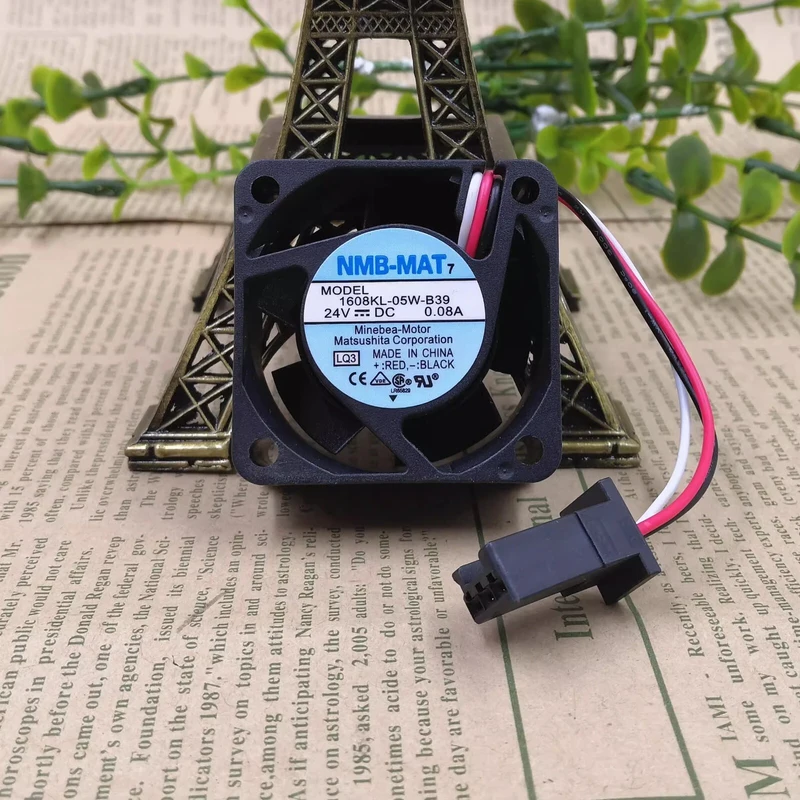 

Z FOR NMB 1608KL-05W-B39 4020 DC24V 0.08A 4CM 3-Pin Cooling Fan
