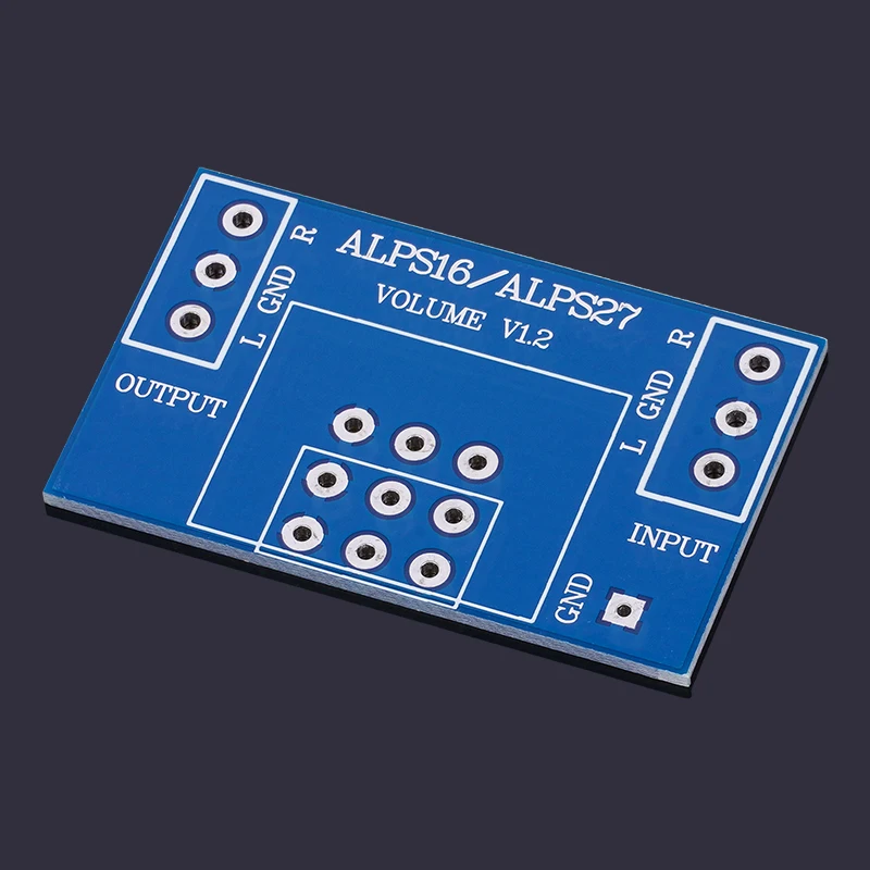 Double-sided immersion gold shielded universal potentiometer board double-sided compatible with ALPS16 ALPS27