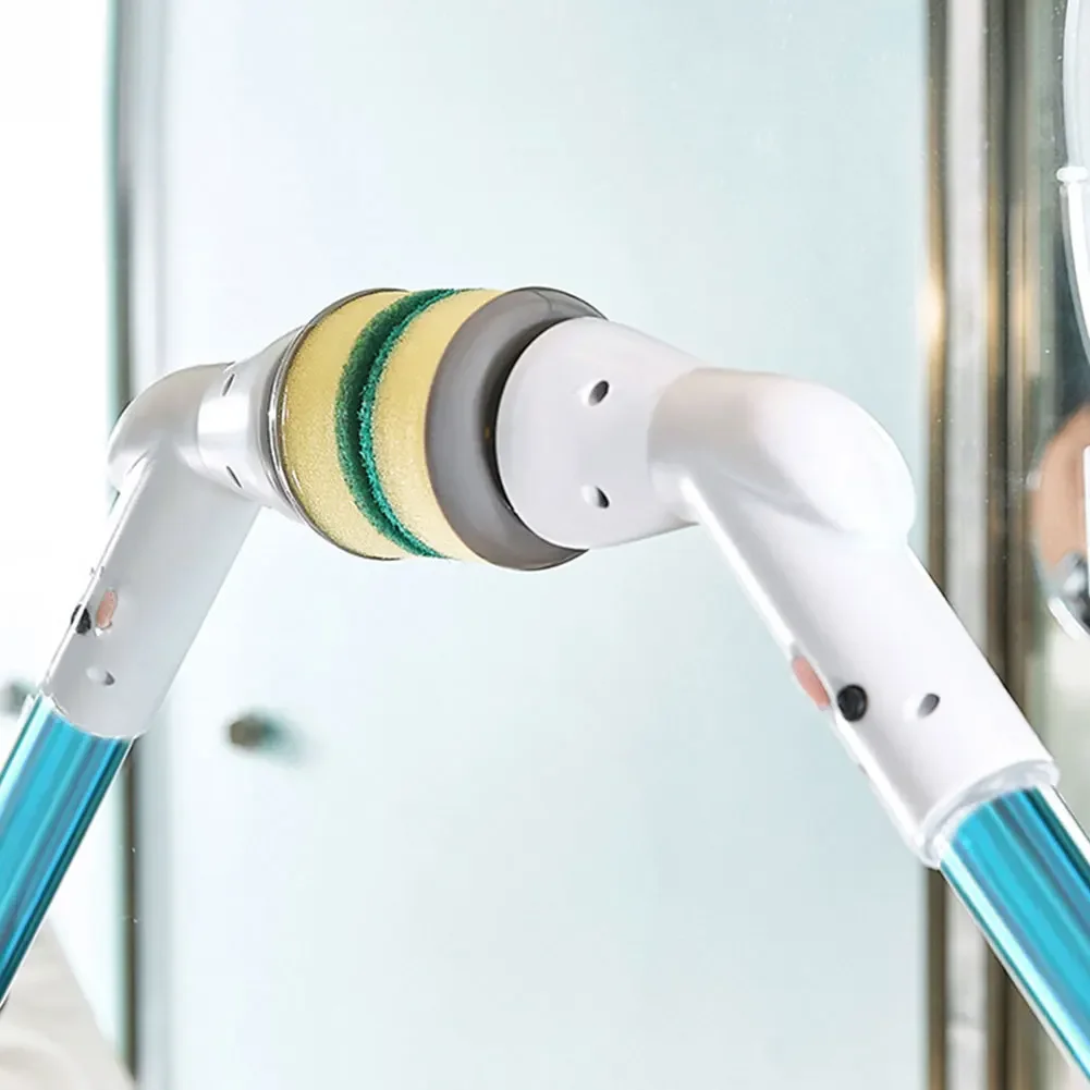 فرشاة تنظيف كهربائية للمنزل ، فرشاة دوارة قابلة لإعادة الشحن ، منظف دوار ، منظف مطبخ وحمام ، أداة منزلية ، 6 في 1