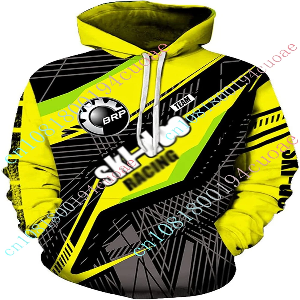 Ski-doo Clothing Harajuku Pullover Top Unisex Oversize Zip Hoodies Anime Sweatshirt Casual Hoodies For Men Women Custom Logo