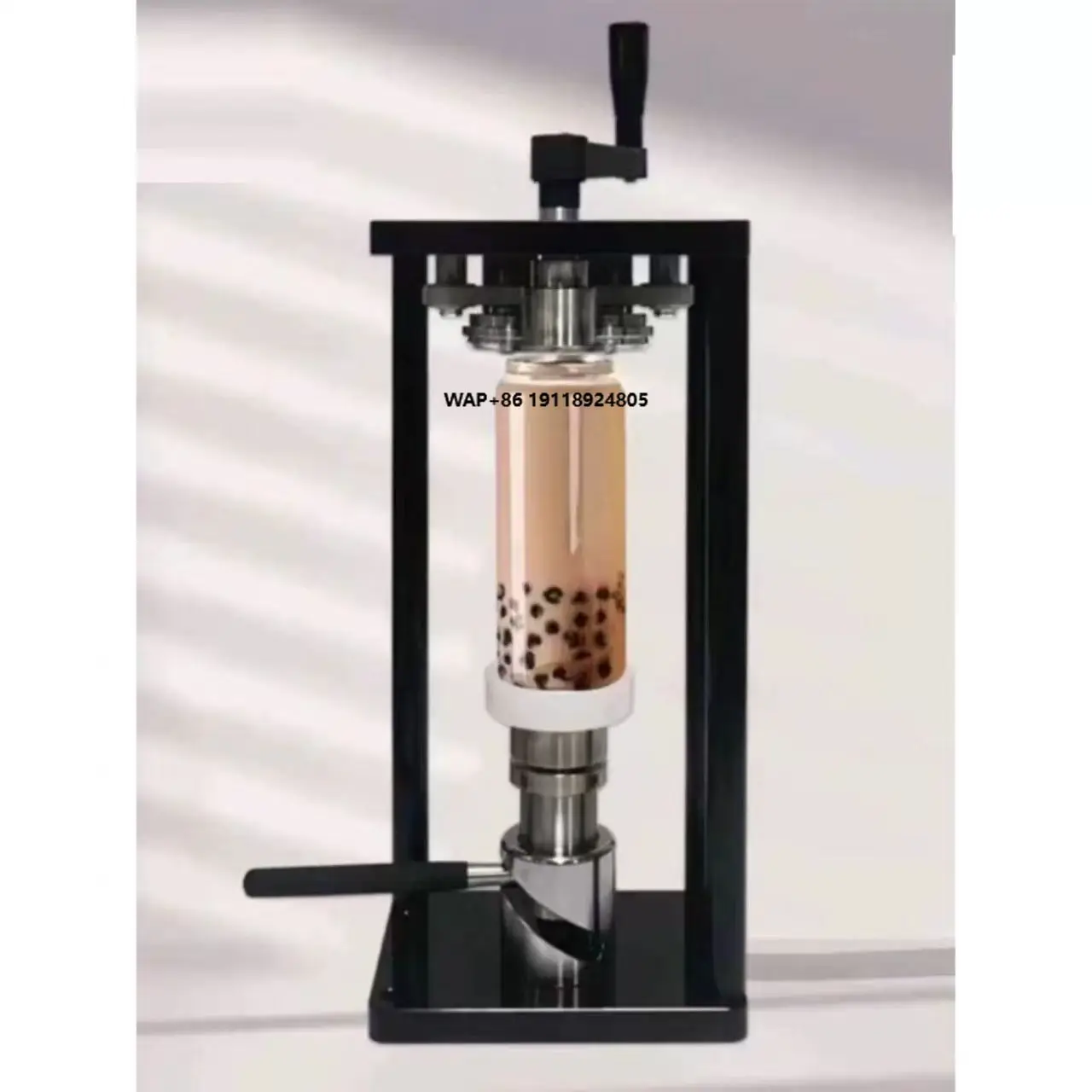 

Semi-automatic Stainless Steel Can Sealing Machine with Manual Handle for Beverage Bottles Commercial Use Gear Core Components