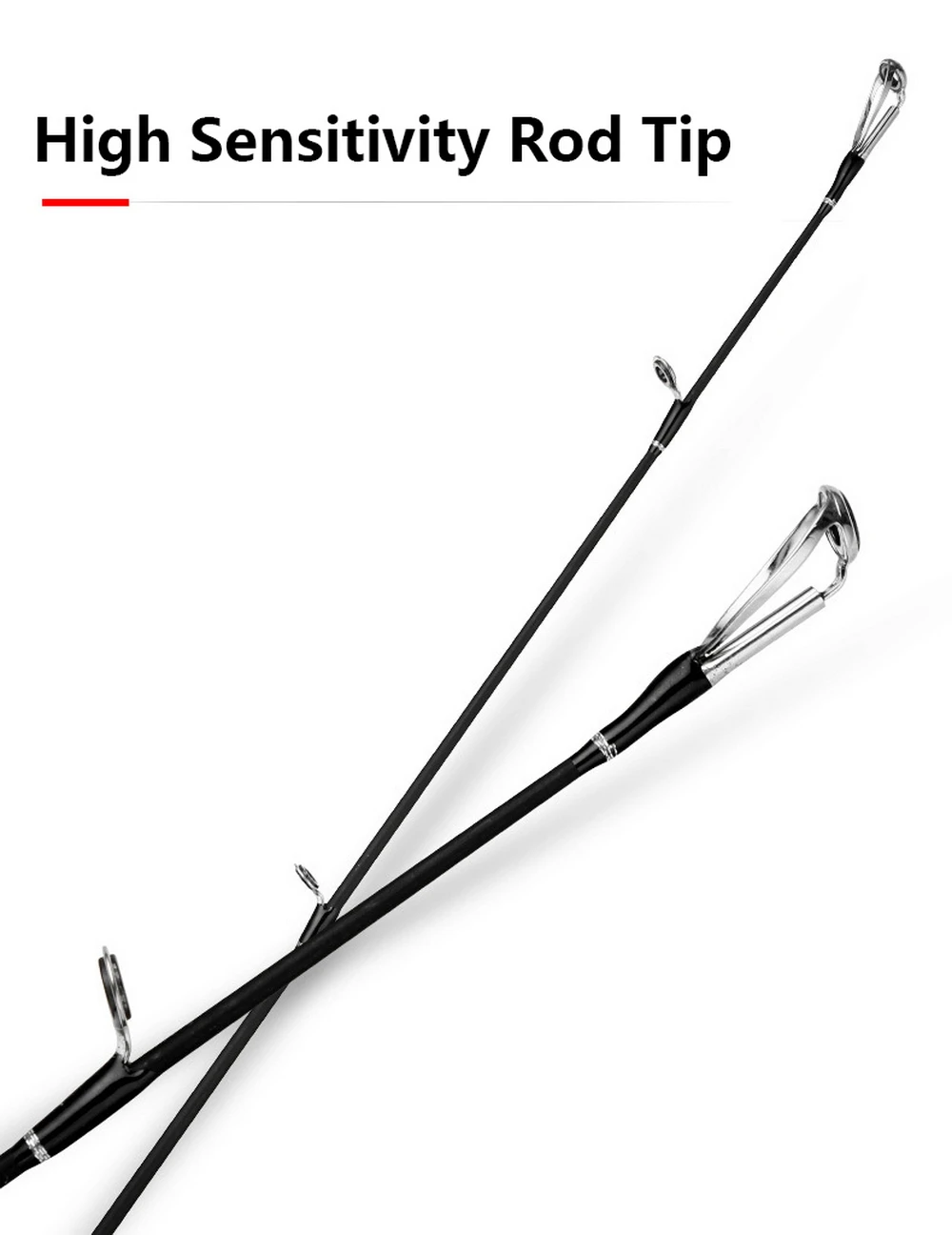 MH H 2 Rod Tips,Super Hard Carbon Fiber Lure Rod,2.7m 3m,Spinning / Casting,Distance Throwing,Carp Trout Predator Fishing Rod