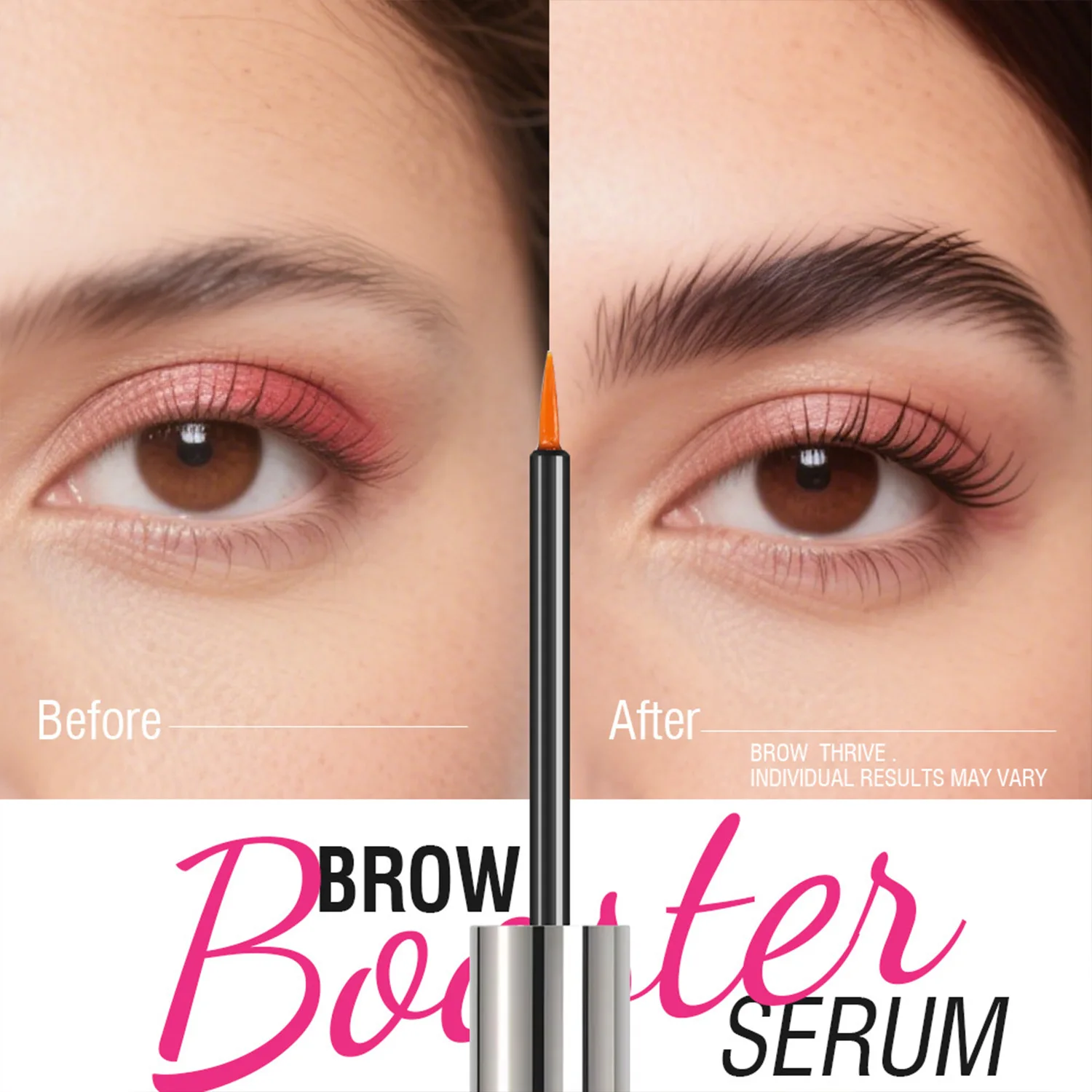 Daily Brow Conditioning Booster Serum versterkt voedt wenkbrauwharen, bevordert wimpergroei Gezonder ogende vollere wenkbrauwen