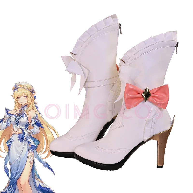 

Genshin Impact Nicole Reeyn Cosplay Shoes Anime Halloween Chinese Game