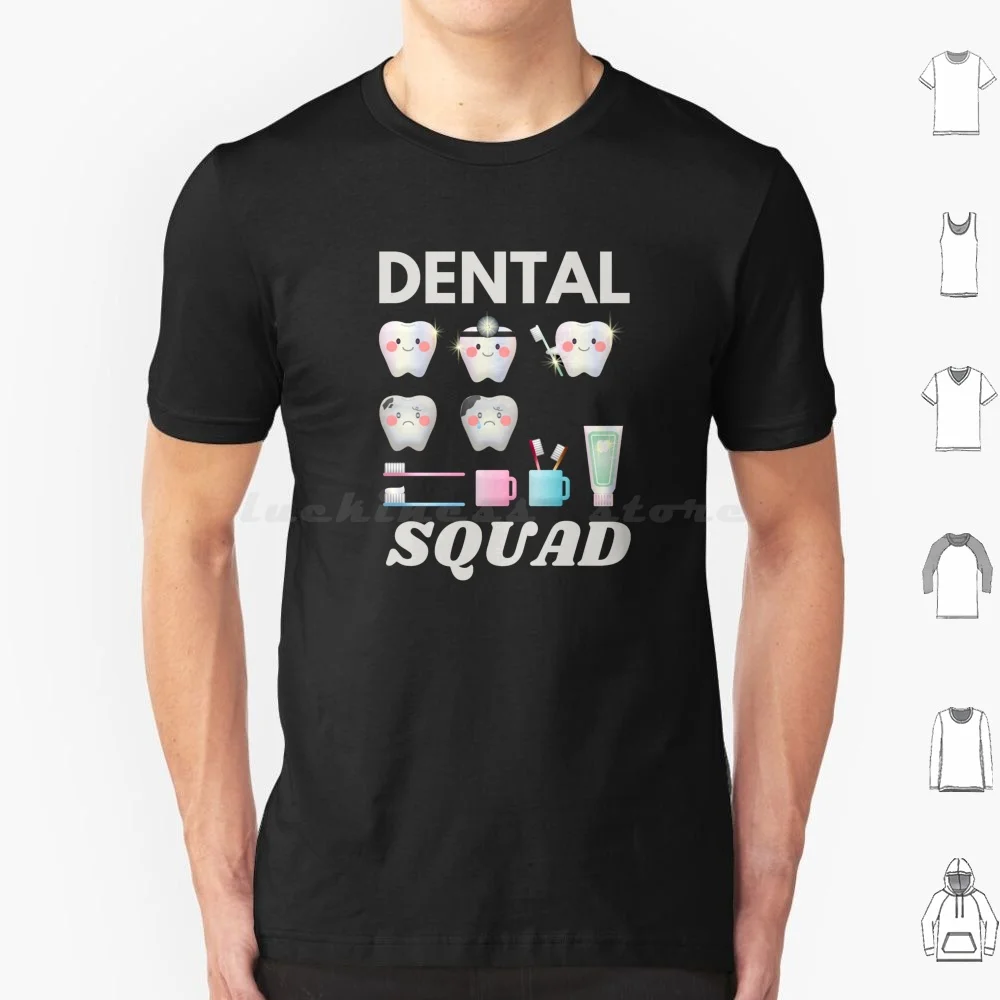 Squad T Shirt Men Women Kids 6Xl Squad Student Dentist Squad Costume Assistant Assistant Hygienist Dentist Dentistry Tooth