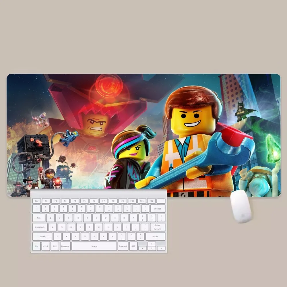 L-Lego building blocks Mousepad New Arrivals Large Gaming Mousepad L XL XXL Gamer Mouse Pad Size For Keyboards Mat