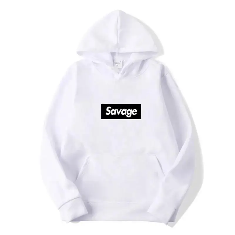 Men's and women's wild brand hooded sweatshirts hip-hop streetwear skateboarding Harajuku sweatshirts letter printed sweaters