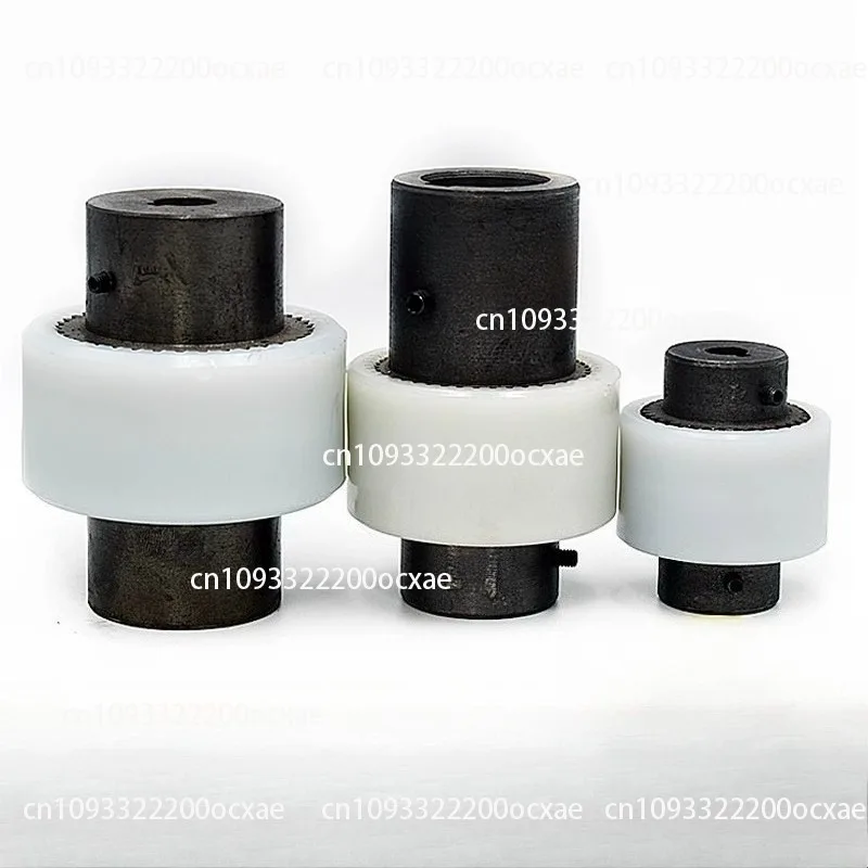 

High-quality gear couplings with inner toothed nylon sleeve couplings NL2, NL3, NL4, NL5, NL6, NL7, NL8, and NL9