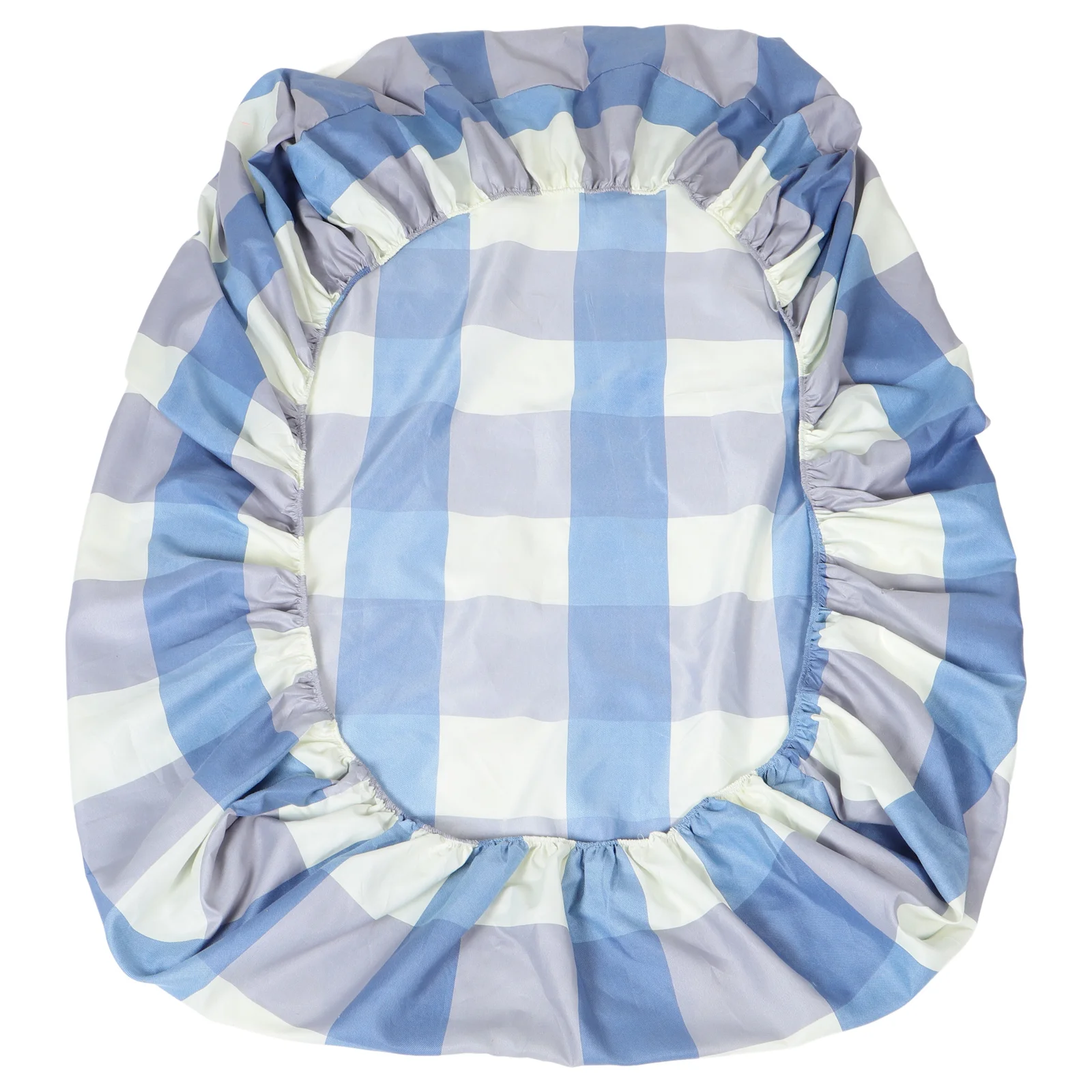 

Twin Bed Fitted Sheet 100% Polyester Elastic Mattress Cover Stain Resistant For Home Hotel Dorm Use