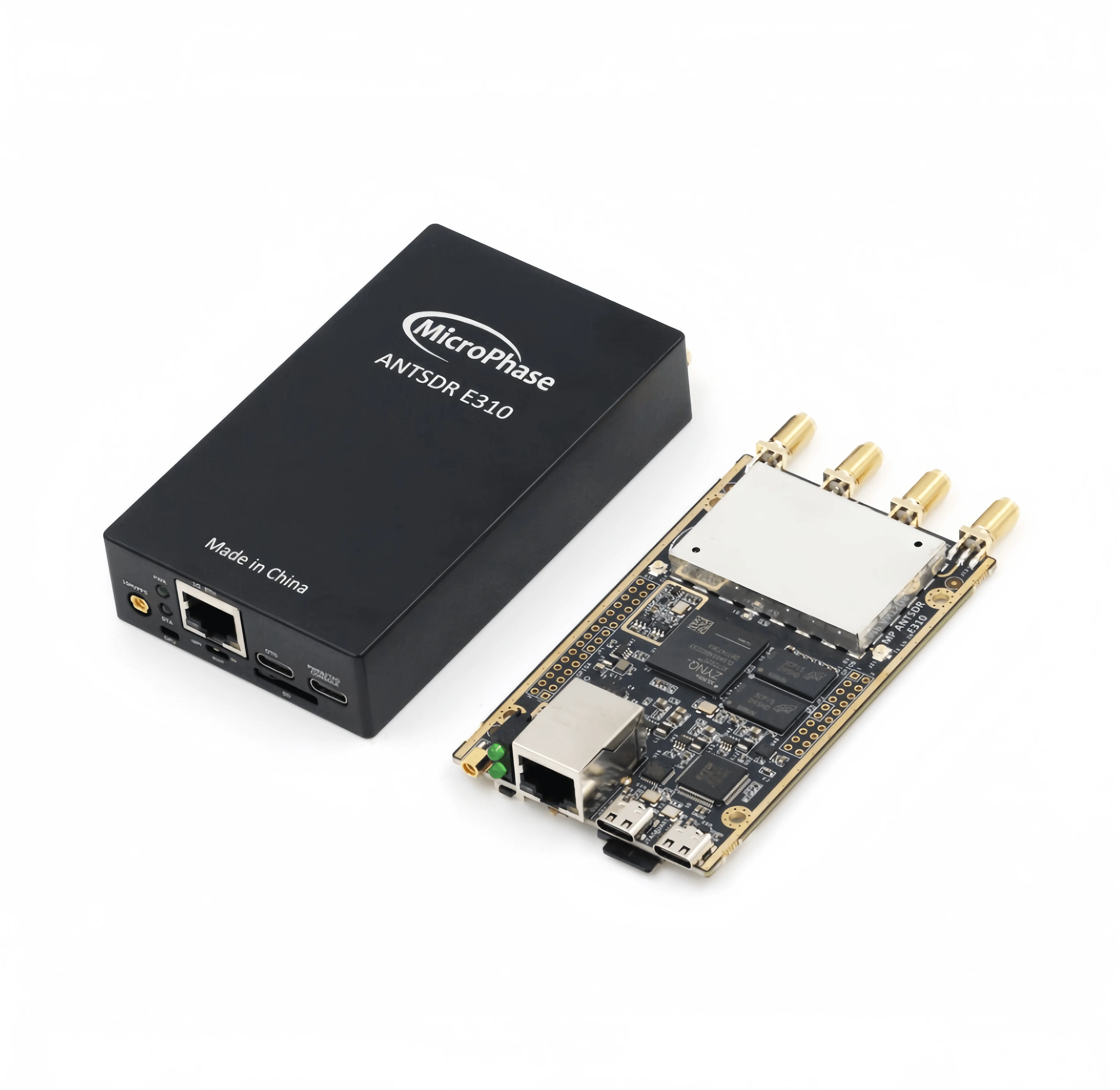 

MicroPhase ANTSDR E310 Software Defined Radio Demo Board transceiver ZYNQ 7000 SoC ADI AD9361 SDR transmitter and receiver