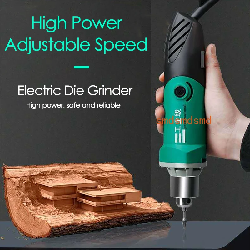 

500W Miniature Engraver High-Power Electric Drill Engraving Rotary Tool 6-level Adjustable Speed Mini Grinding Punching Machine