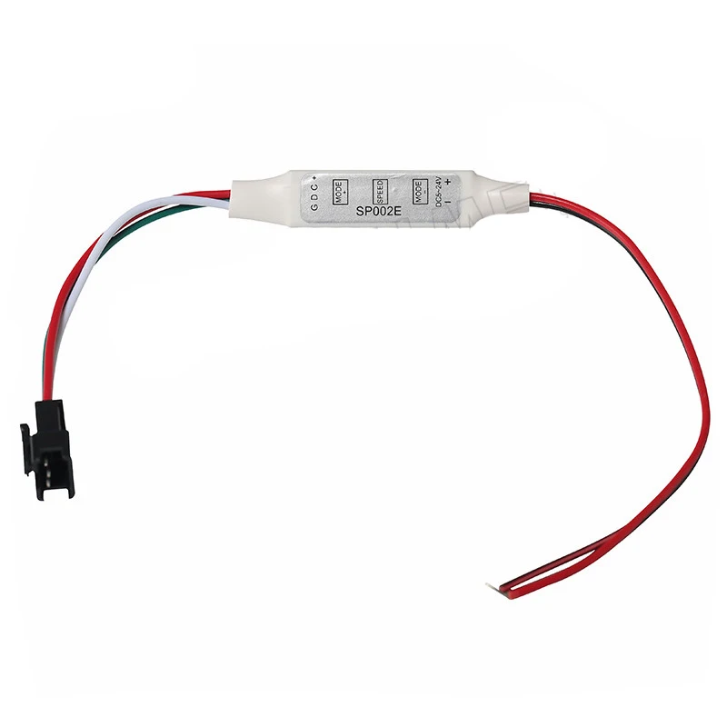 

DC5V-24V Mini RGB 3key Controller for 5050 WS2811 ws2812b Dream Color LED Light Strip