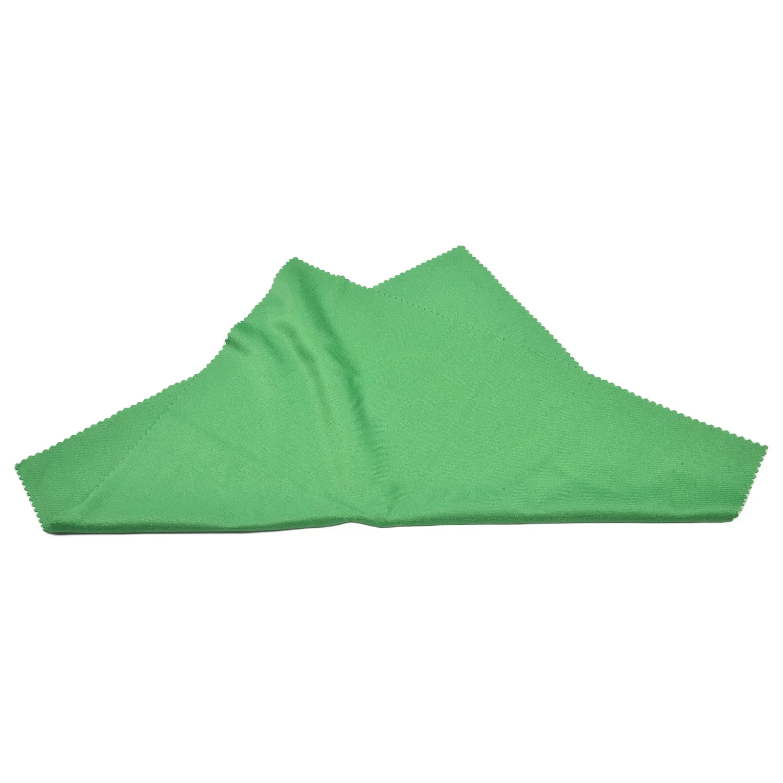 Green Microfiber Cloth for Guitar Bass Violin Piano Efficient Dust Removal Scratch Free Cleaning (60 80 characters)