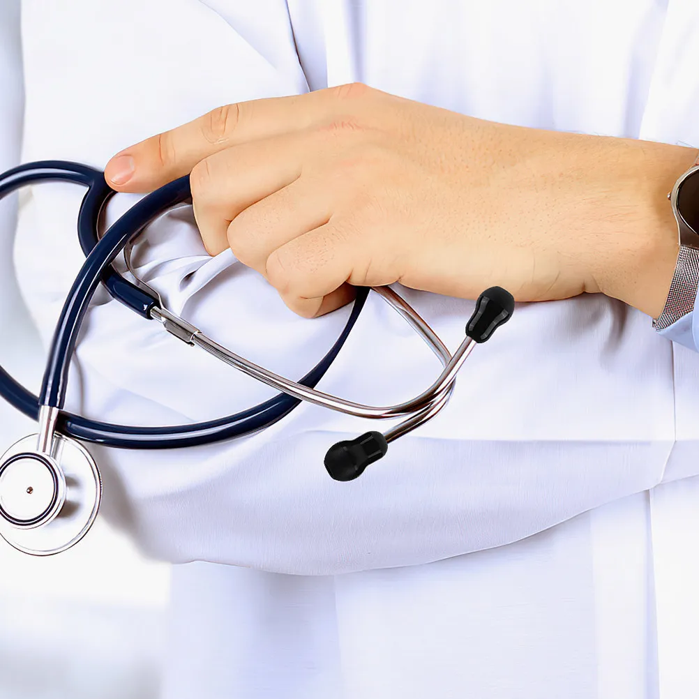 

5 шт. силиконовых ушных вкладышей, мягкие сменные насадки для стетоскопа, комфортная посадка, шумоизоляция, медицинские инструменты