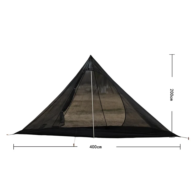 

Удобный воздушный подвесной дорожный сверхлегкий сетчатый черный треугольный гамак для кемпинга на открытом воздухе со складками