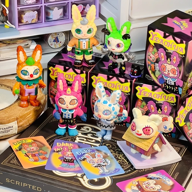 

Новый хит продаж, натуральная серия Agan Dark Forest, слепая коробка-сюрприз, модные игровые милые фигурки, украшения для рабочего стола, подарки на день рождения