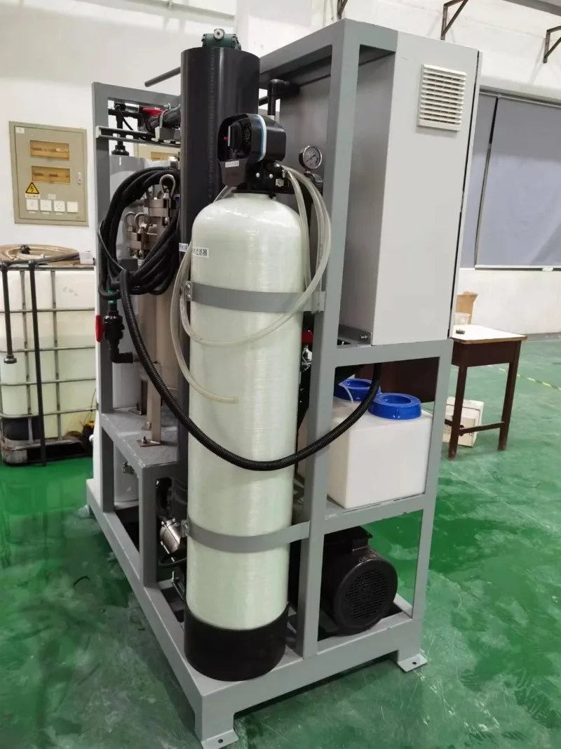 Impianto di trattamento dell'acqua ipersalina Capacità 150.000TDS con recupero di cristallizzazione