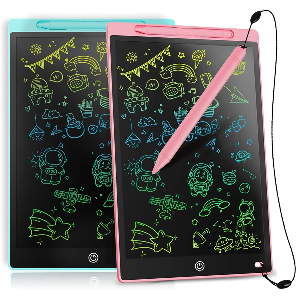 8.5/10/12/16-Inch LCD Writing Tablet Drawing Pad Doodle Board Kids Learning Educational Toys Gifts for 3-8 Years Old Girls Boys